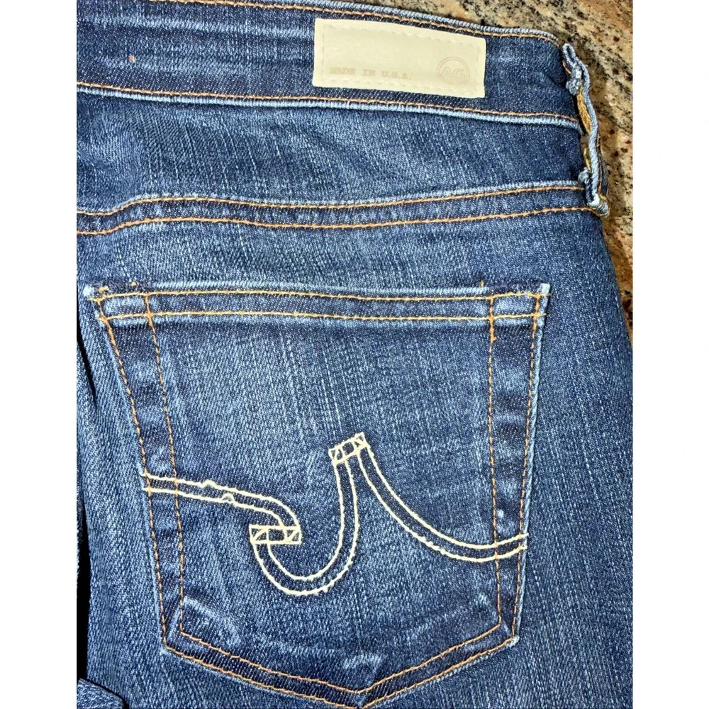 AG Adriano Goldschmied Ankle Stilt Low Rise Cigarette Jeans 4/27R - Picture 9 of 9